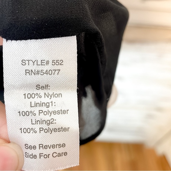 CABI | Lace Overlay Black Blouse Tank Top - Picture 8 of 11